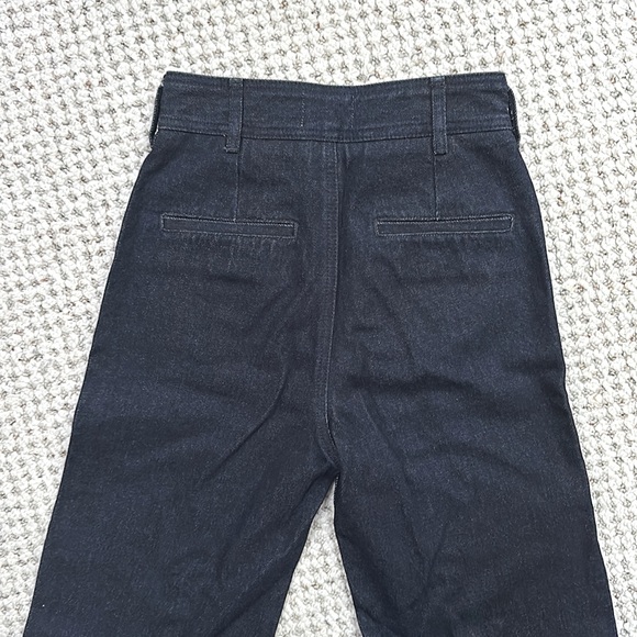 MWT Sezane ERIC Denim Trousers - Indigo - 34 FR / 2 US - Picture 6 of 15